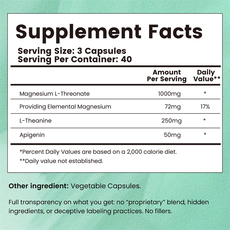 Magnesium-L-Dreonate-Komplex – – Magnesium Glycinate Capsule Bewertung und Preis