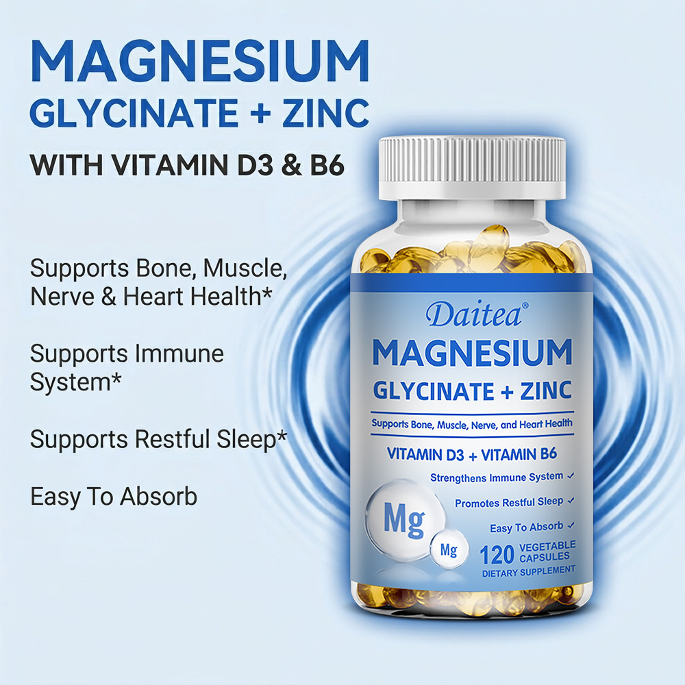 Magnesiumglycinat + Zink – Ver – Magnesium Glycinate Capsule Bewertung und Preis