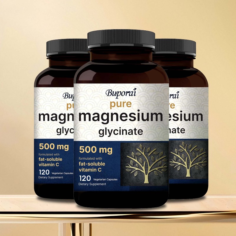 Magnesiumglycinat-Kapseln 500  – Magnesium Glycinate Capsule Bewertung und Preis