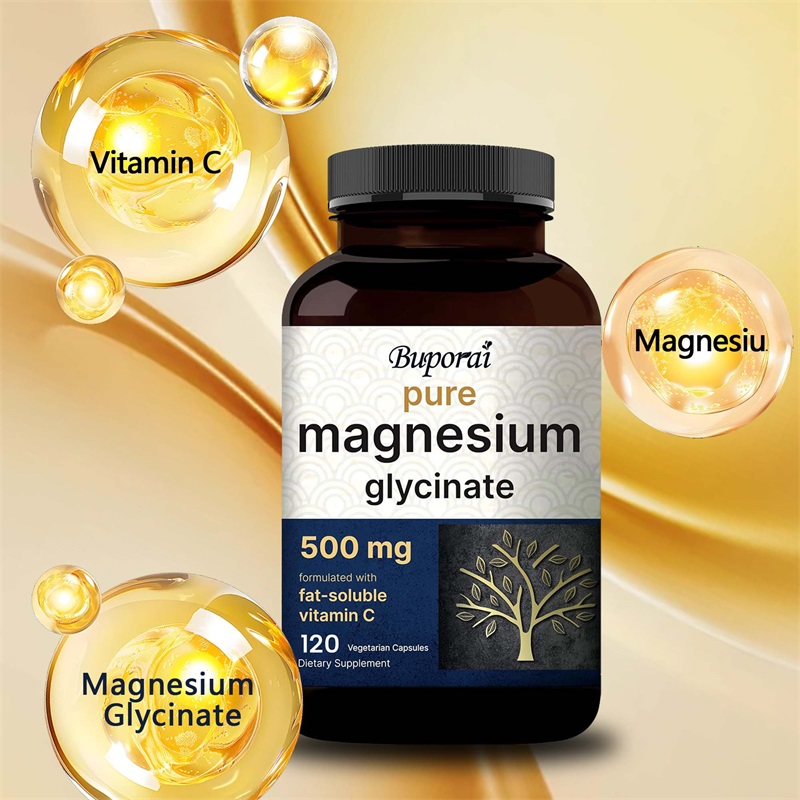 Magnesiumglycinat-Kapseln 500  – Magnesium Glycinate Capsule Bewertung und Preis
