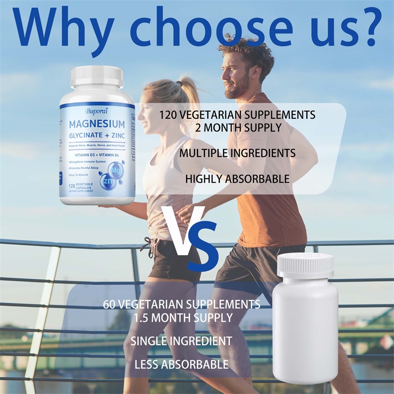 Magnesiumglycinat + Zink-Ergän – Magnesium Glycinate Capsule Bewertung und Preis