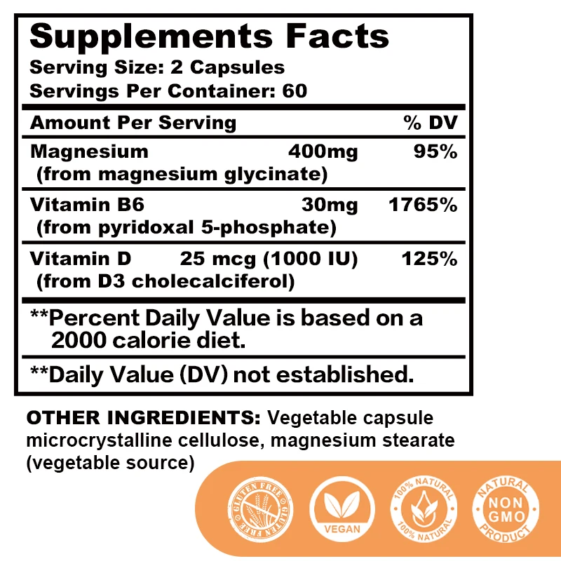 Magnesiumglycinat – Fördert de – Magnesium Glycinate Capsule Bewertung und Preis