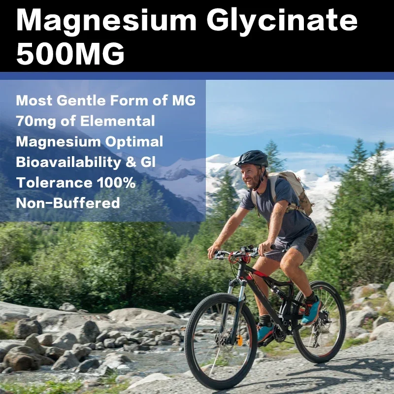 Magnesiumglycinat 500mg - Hoch – Magnesium Glycinate Capsule Bewertung und Preis