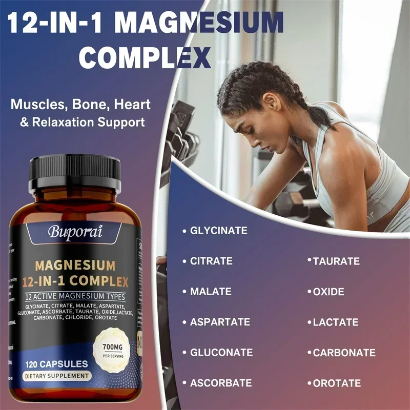 Magnesium-Komplex - Entspannun – Magnesium Glycinate Capsule Bewertung und Preis