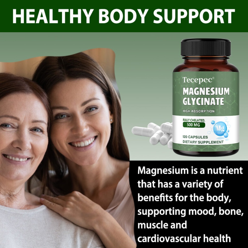Magnesiumglycinat-Nahrungsergä – Magnesium Glycinate Capsule Bewertung und Preis